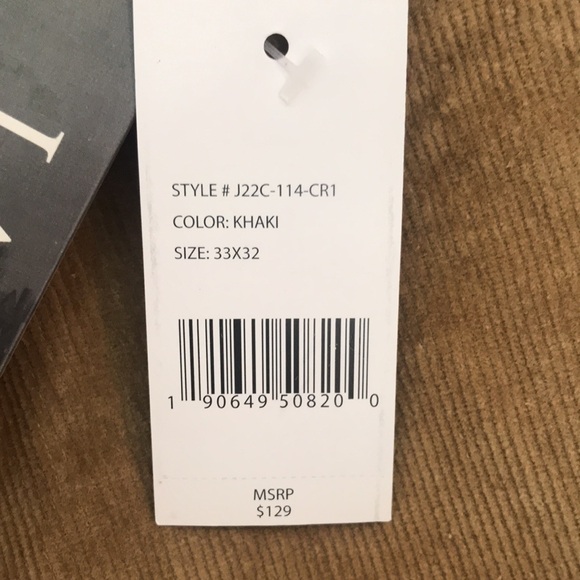 Jachs New York pants, color khaki, straight fit, stretch corduroy, 33x32 - Picture 9 of 11